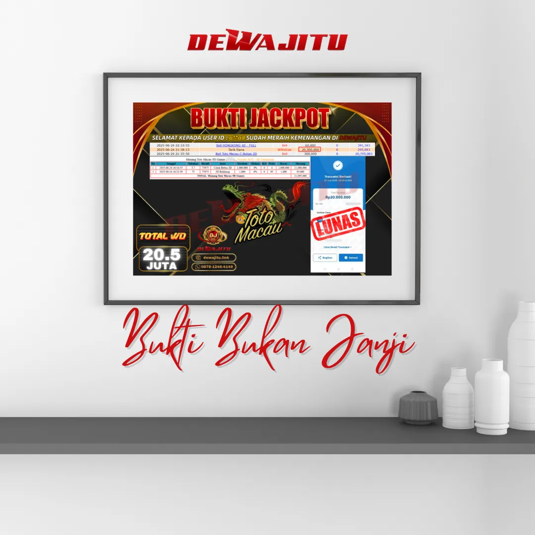 DEWAJITU 🤷 Bandar Togel 4D Resmi HK–SGP–Macau, Data Paito Lengkap & Prediksi Shio Akurat Harian